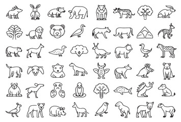 Endangered Species Icon Protecting Nature's Precious Heritage.eps