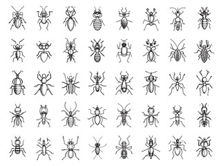 Ant Icon Tiny Hero of Nature