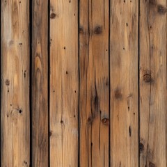 Rustic wooden planks texture with natural grain and knots