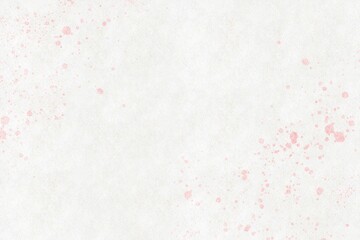 White Japanese paper and pink pattern background material with Japanese beauty.