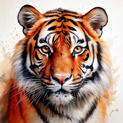 Fototapeta premium Portrait of a Tiger 