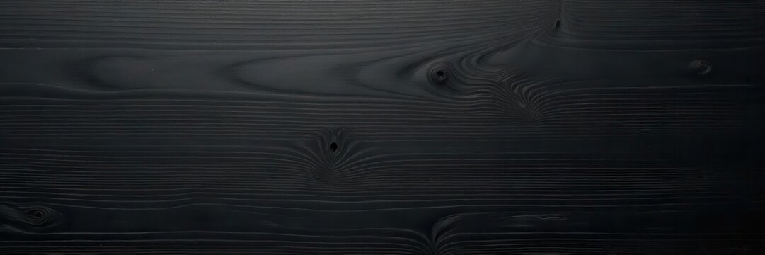 Subtle black wood, soft grain, polished finish , aesthetic, interior