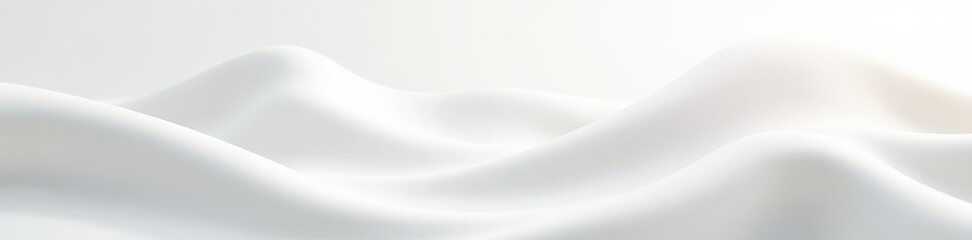 Subtle white wavy backdrop, delicate and calming , gentle, shape