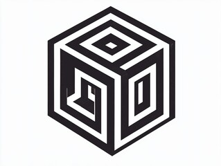 Optical Cube Illusion