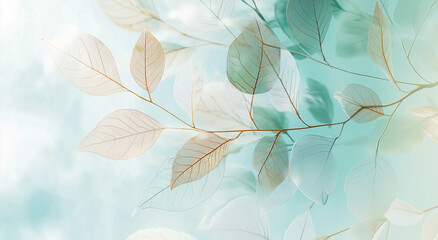 green leaves background