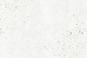 和の美を感じる白和紙と薄い緑色の模様の背景素材