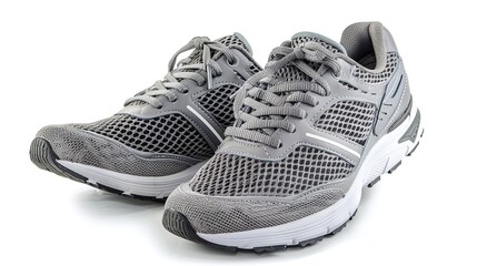 Athletic runner tracking workout metrics and performance data on digital fitness tracker device during an outdoor jogging session on a scenic nature trail  Concept of healthy lifestyle exercise