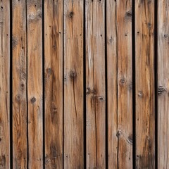 Obraz premium Rustic wooden plank texture with natural grain and knots for backgrounds