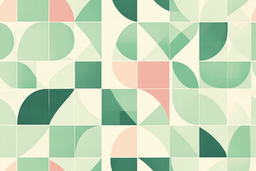 Pastel Floral Seamless Pattern for Retro Decoration