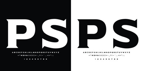 Alphabet letters font, Punctuation, numbers, Minimal Fashion Designs, Logos, Typography, etc. Modern serif fonts are decorative vintage concepts. vector illustration