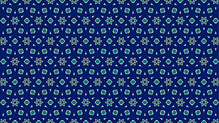 Seamless textile geometric pattern, simple vector.