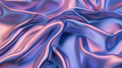 Abstract Drapery: Iridescent Silk Fabric Texture