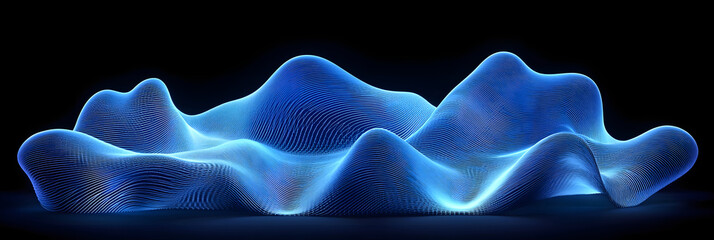 Obraz premium High definition patterns with colorful flowing creativity