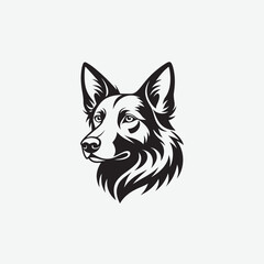 Naklejka premium Explore a stunning collection of dog face vector art! Download free and premium dog face vectors for logos, illustrations, and more. Perfect for designers and pet lovers!