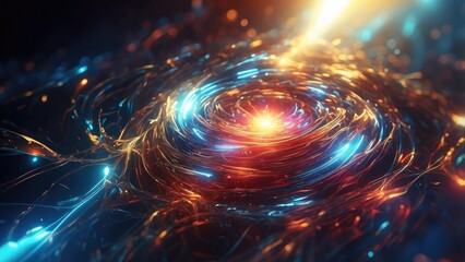 "Glowing Sparks and Glitter Special Light Effect, Isolated on Black Transparent Background. By HNKz"