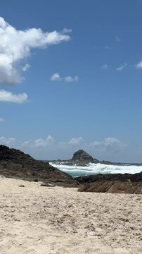 Broken beach in byron bay 