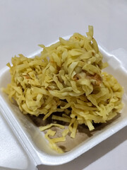 Udang rambutan is one of the menus at the Mie Gacoan restaurant, as a complement to Mie Gacoan.