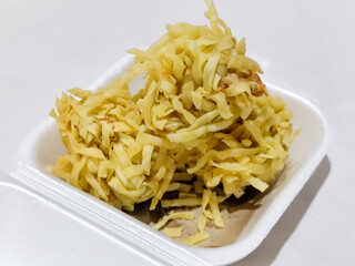 Udang rambutan is one of the menus at the Mie Gacoan restaurant, as a complement to Mie Gacoan.