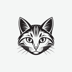 Explore a stunning collection of cat face vector designs perfect for logos, illustrations, and more. Download high-quality, customizable vectors for your creative projects.