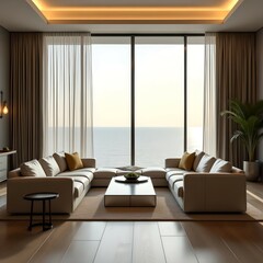 Fototapeta premium Stylish meeting rooms and lounges
