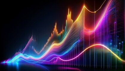 Data visualization enhances understanding of growth.  