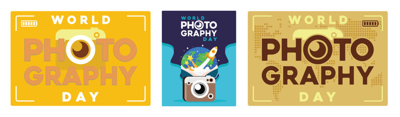 Obraz premium Celebrating World Photography Day, August 19.