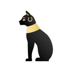 History Elements 2 Egyptian Black Cat