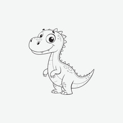 Explore premium dinosaur vector outline designs perfect for logos, illustrations, and creative projects. Download high-quality dinosaur silhouettes in various styles for free or purchase.