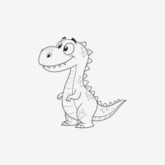 Explore premium dinosaur vector outline designs perfect for logos, illustrations, and creative projects. Download high-quality dinosaur silhouettes in various styles for free or purchase.