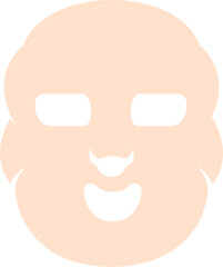 Theater mask wood