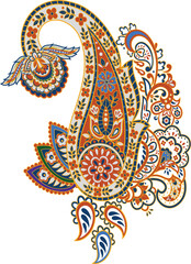 Seamless Floral Pattern in vector.Wild flowers, leaves, branches, candies repeat pattern design set.Handmade. Motif,Wallpaper, fabric or design of gift paper. Vector illustration.Print for bed linens.