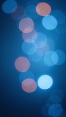 Soft focus sky blue bokeh lights with shimmering effect, light, shimmer