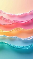 Soothing pastel colored bands in a horizontal layout, wallpaper, gentle