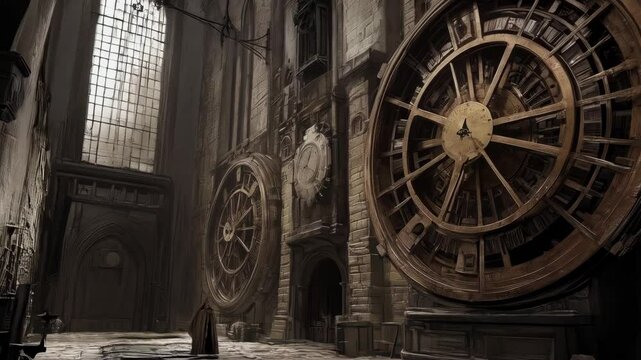The Grand Clockwork Cathedral: A Masterpiece of Steampunk Architecture