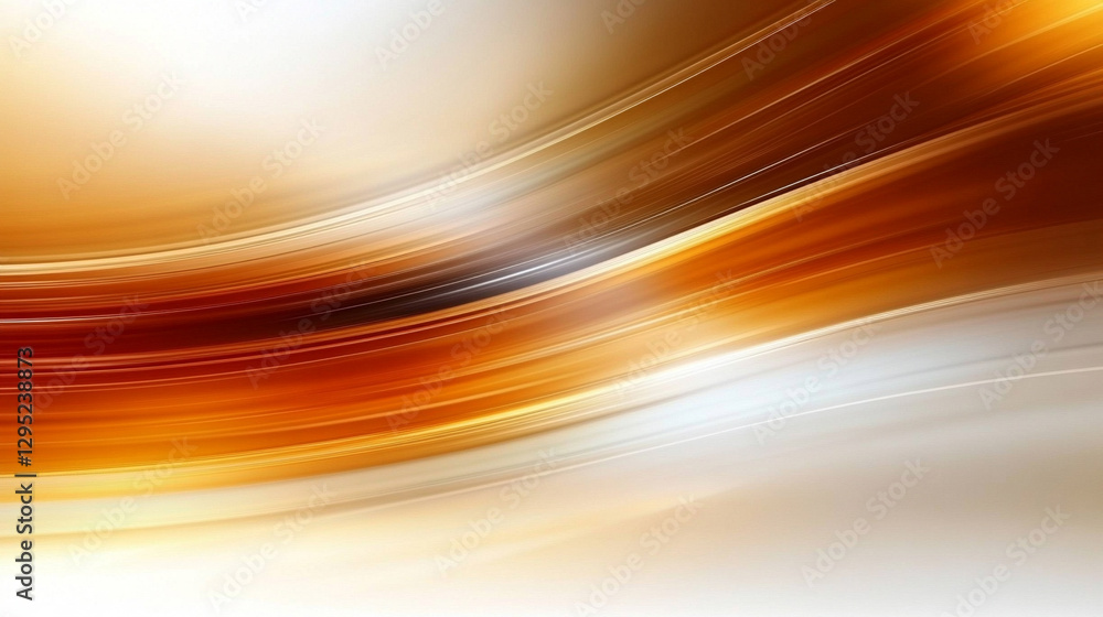 Poster warm rich abstract background in deep brown and gold gradients with grainy texture luxurious sophist