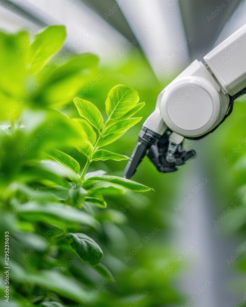 Aufkleber precision agritech evolution robotic cultivation meets green innovation - sustainable future of smar