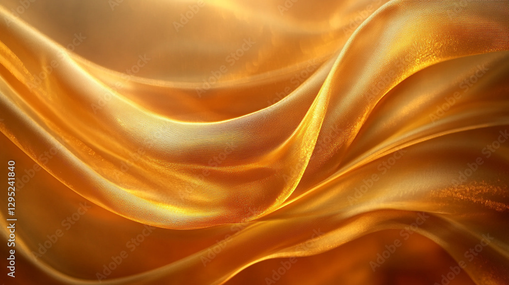 Poster warm rich abstract background in deep brown and gold gradients with grainy texture luxurious sophist