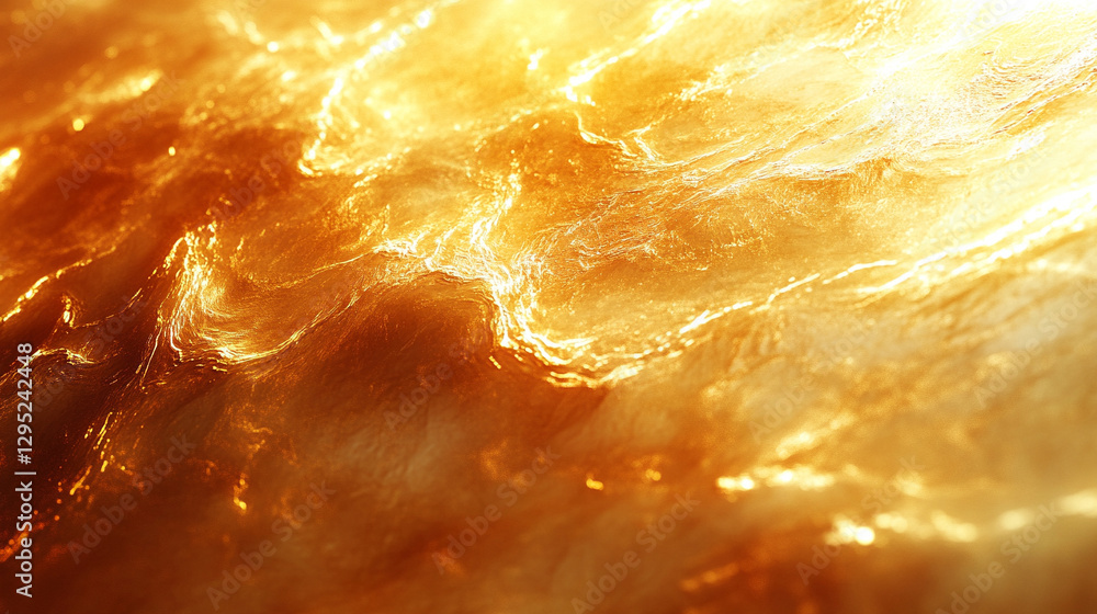 Poster warm rich abstract background in deep brown and gold gradients with grainy texture luxurious sophist