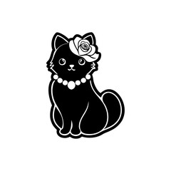 vector illustration of a cat