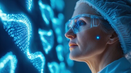 Future of Healthcare AI-Driven Genetic Research with Immersive Biotech Visualization - Pioneering Precision Medicine through Advanced Technological Innovation