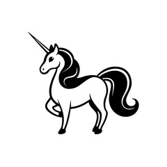 sticker design of Unicorn