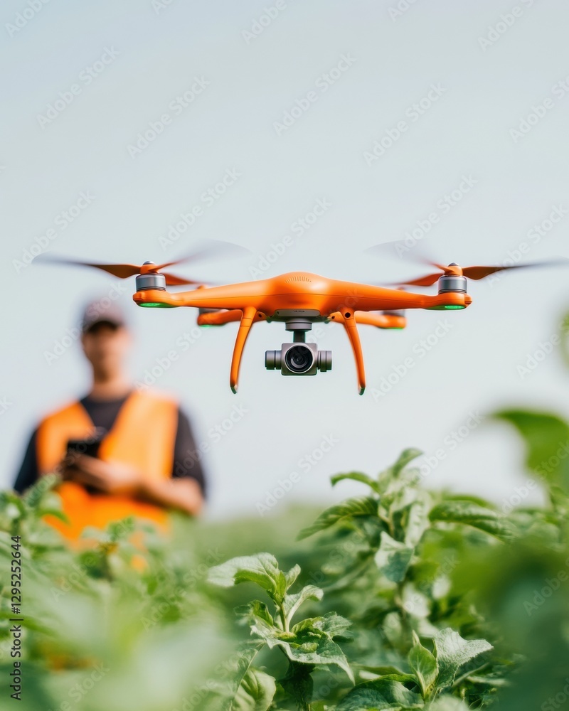 Aufkleber next-gen agriculture precision drone mapping and smart farming technologies transforming sustainable