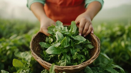 Slow Living Narrative Organic Farm-to-Table Harvest - Mindful Agriculture, Sustainable Wellness, and Artisanal Green Living Exploration