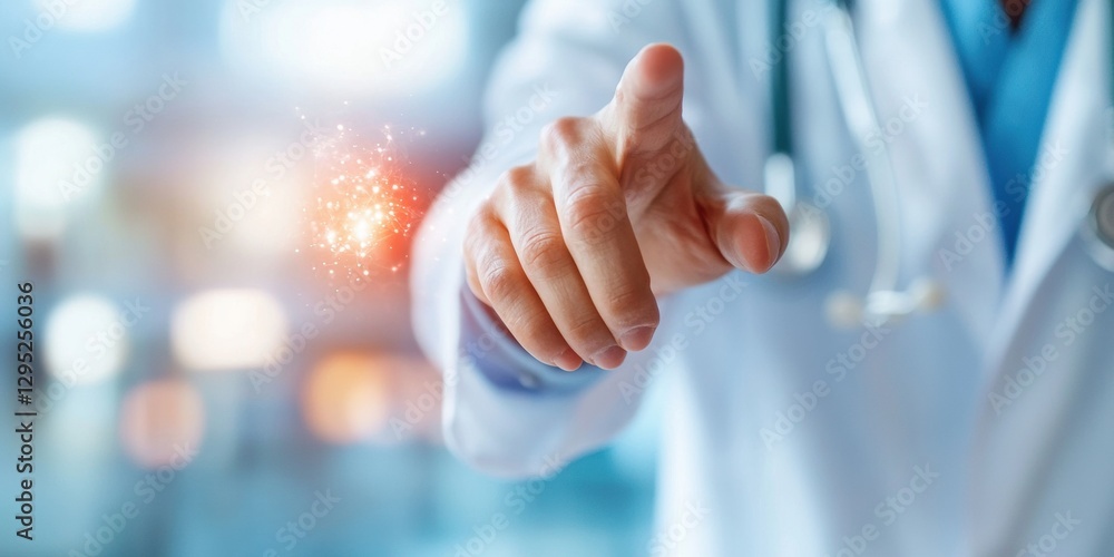 Aufkleber future of healthcare ai-powered diagnostic innovation meets immersive digital health technology with