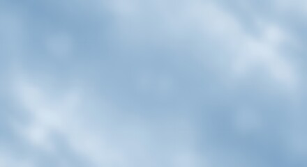 Soft Blue Sky with Faint Clouds Background for Peaceful Design