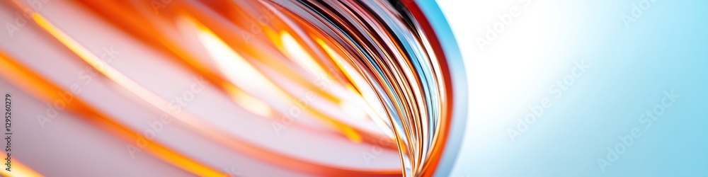 Poster Fluid Dynamics Unleashed Vibrant Gradient Abstract Motion Design - Cutting-Edge Digital Visualization for Tech Innovation and Creative Branding