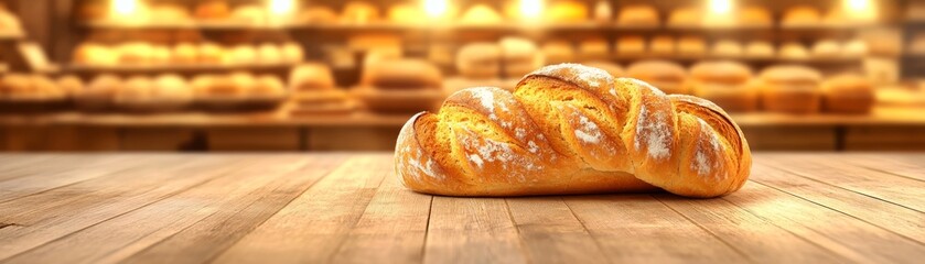 Rustic wooden table, warmtoned natural wood texture background for design 