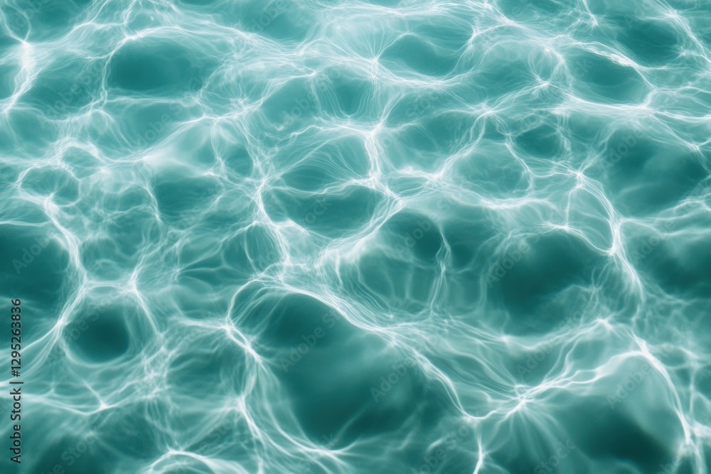 Aufkleber Fluid Light Patterns Translucent Aqua Textures for Innovation in Tech Visualization and Modern Digital Design Content Applications