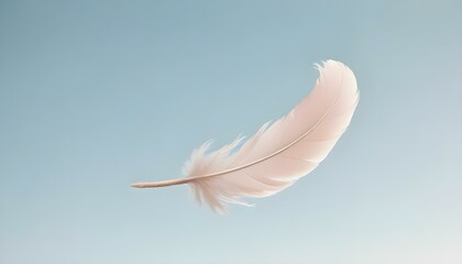 Fototapeta premium feather, blue, delicate, soft, texture, light, floating, nature, graceful, elegant, airy, gentle, minimal, serene, peaceful, dreamy, artistic, abstract, pattern, smooth, detailed, ethereal, pastel, 