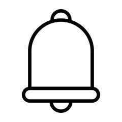 Notification Vector Line Icon Design